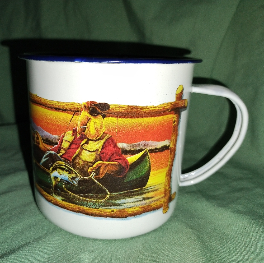 Vintage Camel Cigarette Tin Cup 1993